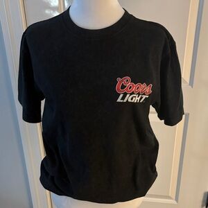 Coors Light Black Short Sleeve Tee